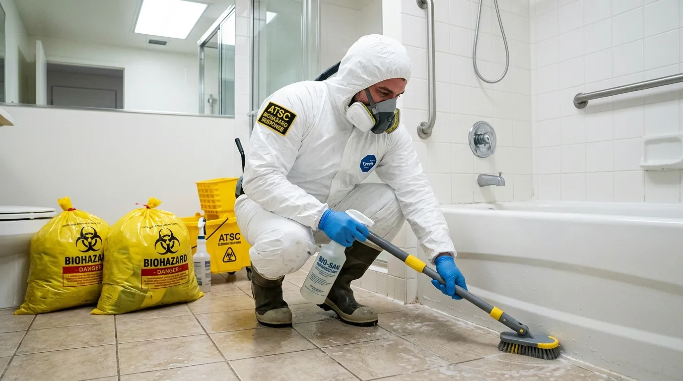 Decontamination equipment deployed for Blood Cleanup in Angola